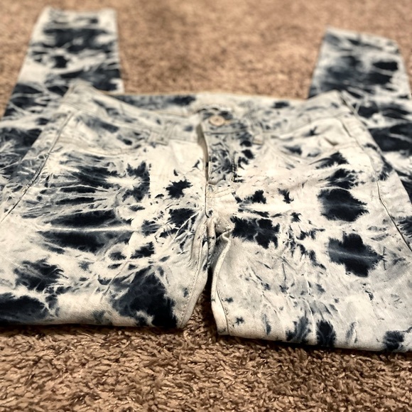 American Eagle Outfitters Denim - American Eagle Tie Dye Blue Jeans